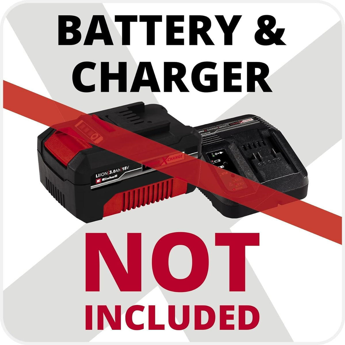 Einhell Cordless Lawnmower - 43cm, 36V, Dual Battery & Charger