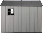 Lifetime 60310 Garden Storage Shed - 7 x 9.5 ft (213 x 289cm), HDPE, Tan