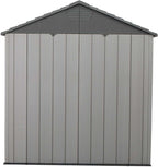 Lifetime 60310 Garden Storage Shed - 7 x 9.5 ft (213 x 289cm), HDPE, Tan