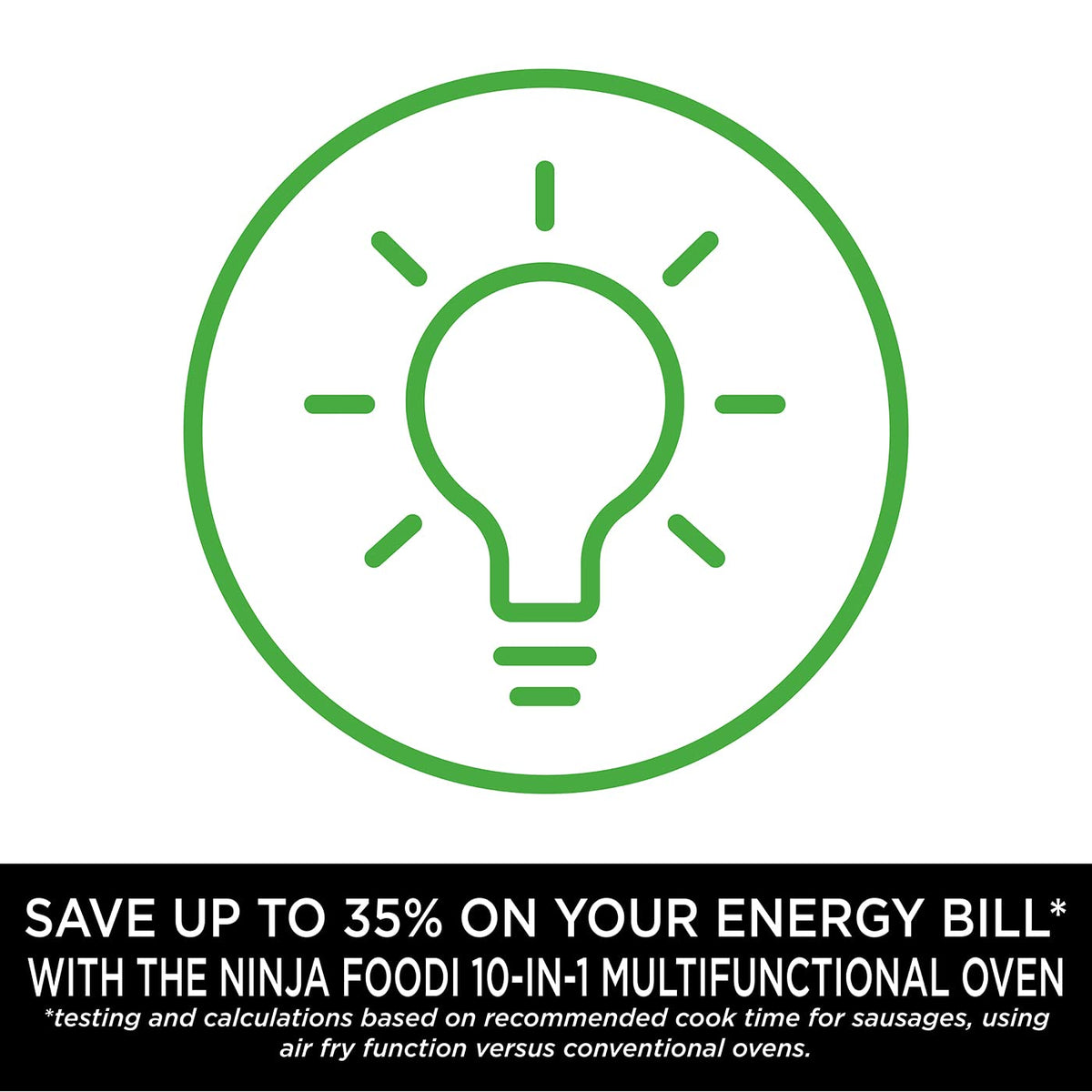 Ninja Foodi Countertop Oven - 10-in-1 Multifunction, Silver/Black