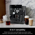 Ninja Luxe Premier Coffee Machine - 3-in-1 Espresso/Cold Brew/Filter, Black
