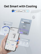 DREO 12000 BTU Portable Air Conditioner, 3-in-1 Cool/Fan/Dry Quiet AC Unit for Bedroom