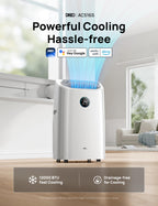 DREO 12000 BTU Portable Air Conditioner, 3-in-1 Cool/Fan/Dry Quiet AC Unit for Bedroom
