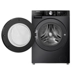 Hisense 3S Series Washer Dryer - 8kg/5kg, 1400 RPM, WiFi Connected, Black
