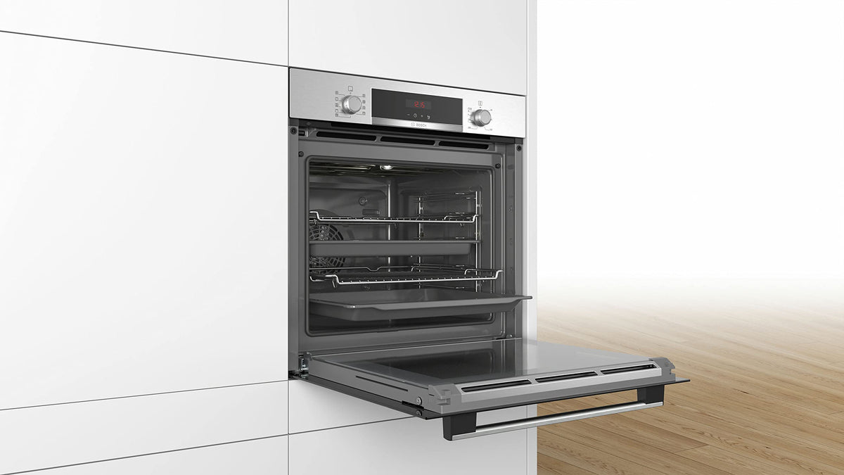 Bosch Series 2 Built-In Single Oven - HHF113BR0B, Stainless Steel