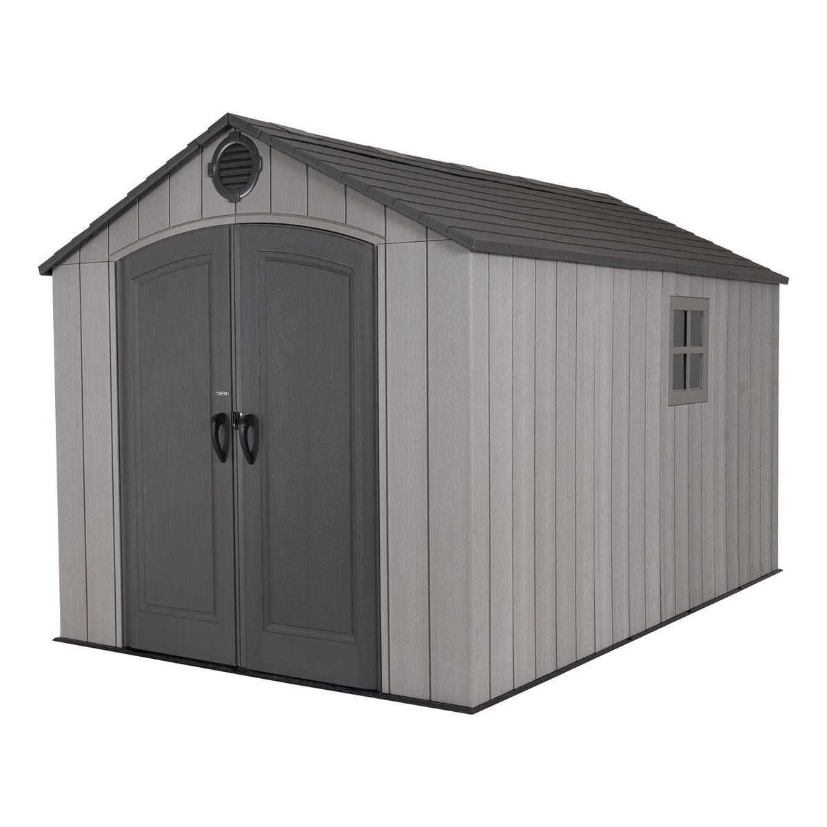 Lifetime 60310 Garden Storage Shed - 7 x 9.5 ft (213 x 289cm), HDPE, Tan