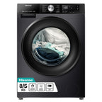 Hisense 3S Series Washer Dryer - 8kg/5kg, 1400 RPM, WiFi Connected, Black