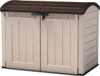 Keter Store It Out Ultra Garden Storage Shed - 177 x 113 x 134cm, Beige/Brown
