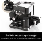 Ninja Luxe Premier Coffee Machine - 3-in-1 Espresso/Cold Brew/Filter, Black