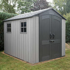 Lifetime 60310 Garden Storage Shed - 7 x 9.5 ft (213 x 289cm), HDPE, Tan