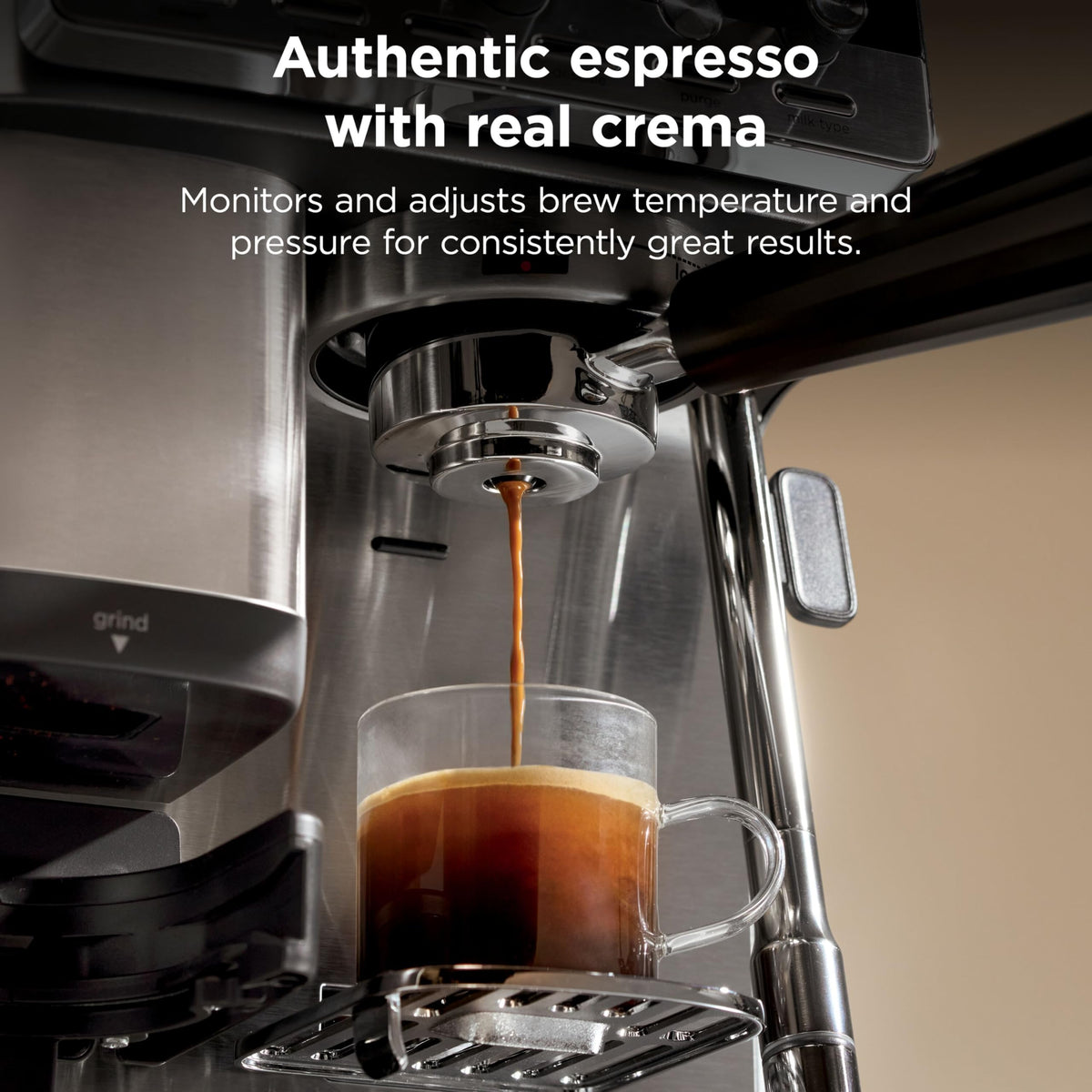 Ninja Luxe Premier Coffee Machine - 3-in-1 Espresso/Cold Brew/Filter, Black