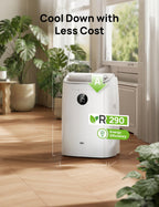 DREO 7500 BTU Portable Air Conditioner, 3-in-1 Cool/Fan/Dry Quiet AC Unit for Bedroom