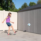 Lifetime 60310 Garden Storage Shed - 7 x 9.5 ft (213 x 289cm), HDPE, Tan