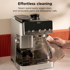 Ninja Luxe Premier Coffee Machine - 3-in-1 Espresso/Cold Brew/Filter, Black