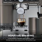 Ninja Luxe Premier Coffee Machine - 3-in-1 Espresso/Cold Brew/Filter, Black