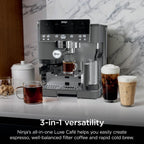 Ninja Luxe Premier Coffee Machine - 3-in-1 Espresso/Cold Brew/Filter, Black