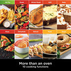 Ninja Foodi Countertop Oven - 10-in-1 Multifunction, Silver/Black