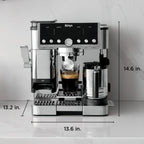 Ninja Luxe Premier Coffee Machine - 3-in-1 Espresso/Cold Brew/Filter, Black