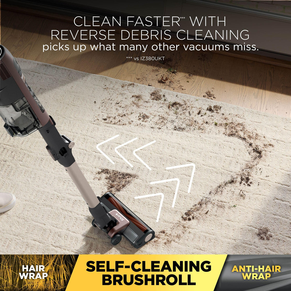 Shark PowerDetect Pet Pro Cordless Vacuum - Auto-Empty, IA3241UKT