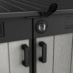 Keter Grande Store Garden Shed, Double Door - Duotech, Grey