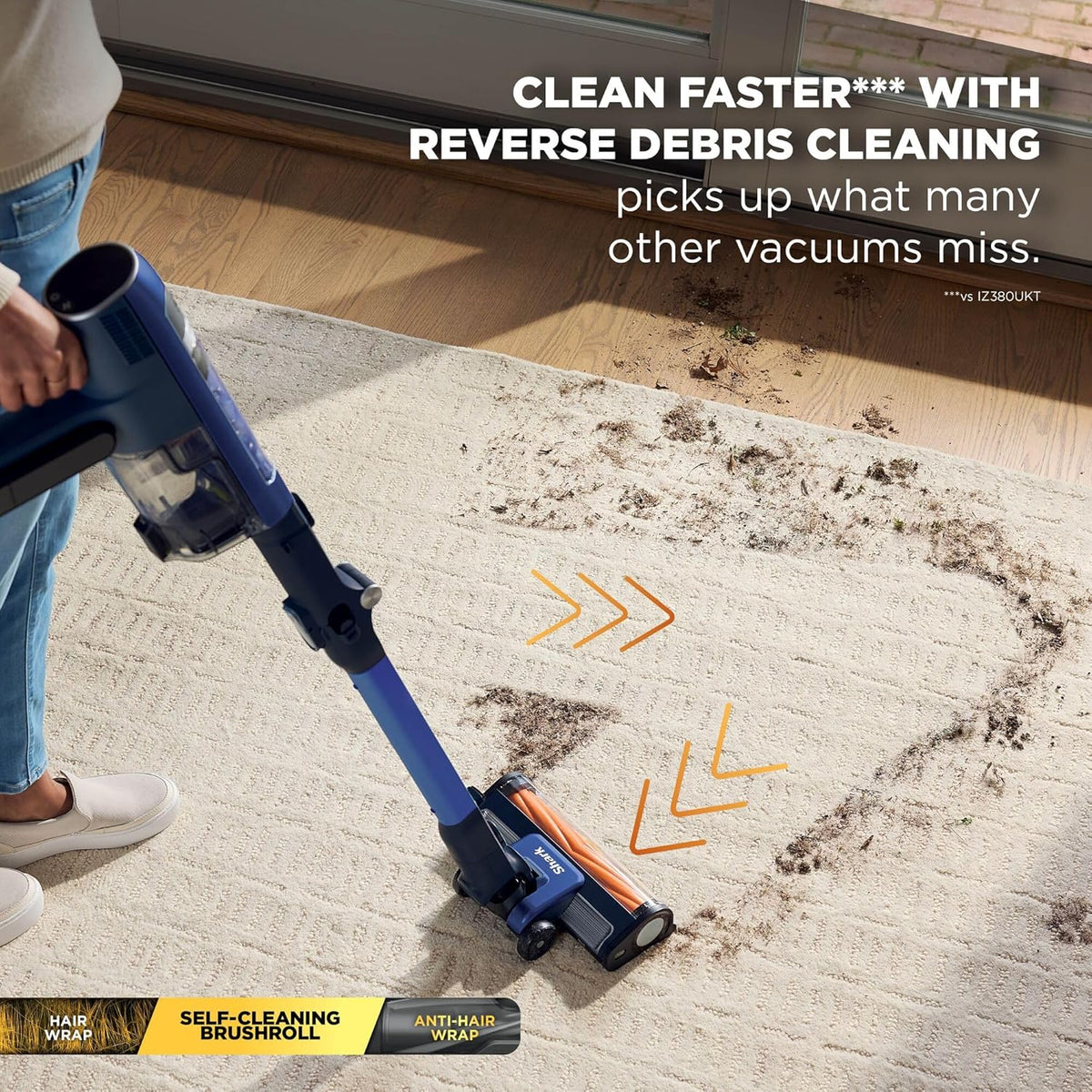 Shark PowerDetect Pet Pro Cordless Vacuum - Auto-Empty, IA3241UKT