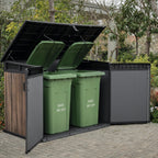 Keter Signature Horizontal Storage Shed - 2020L, Rosewood