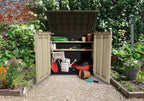Keter Store It Arc Garden Shed - 1200L, Taupe/Beige