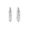 Fashion metal earrings for women with geometric style