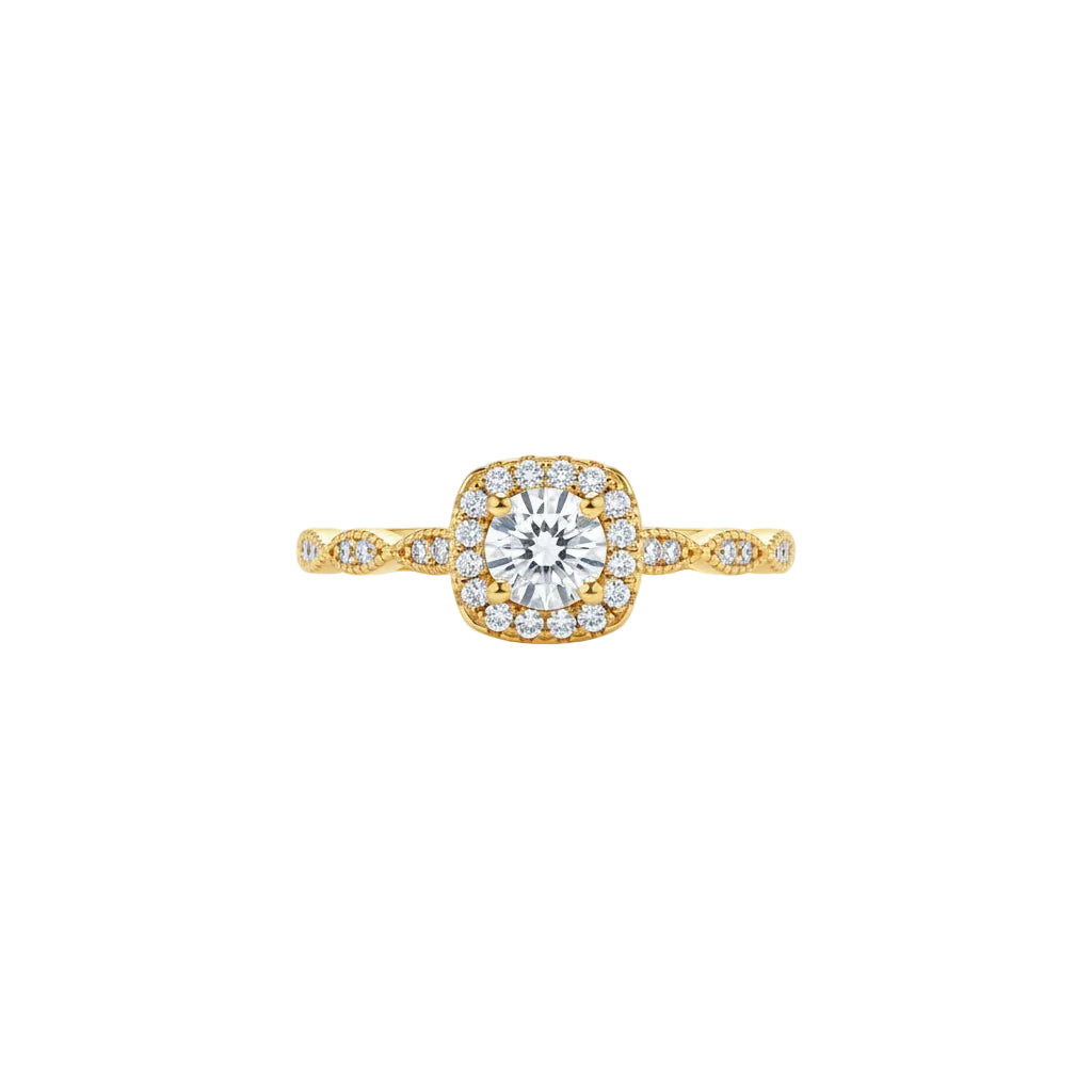 Women resizable ring with mermaid and butterfly design